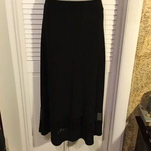 American City Wear, 2X long skirt w/ shear panel
